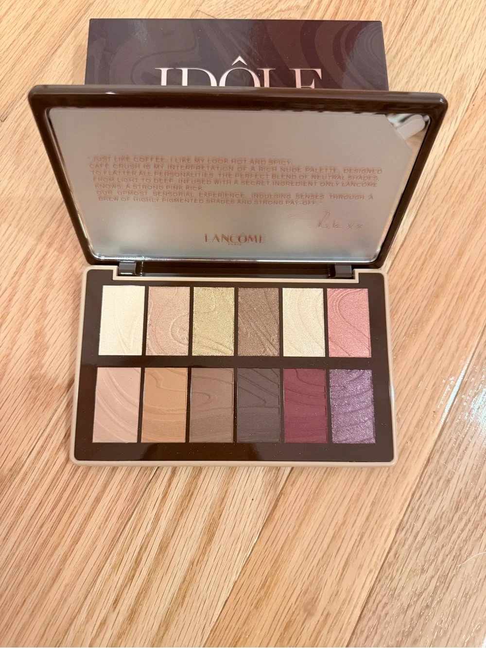 Lancome Idole Cafe Crush Eyeshadow Palette